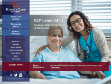 Tablet Screenshot of kidneycarepartners.com